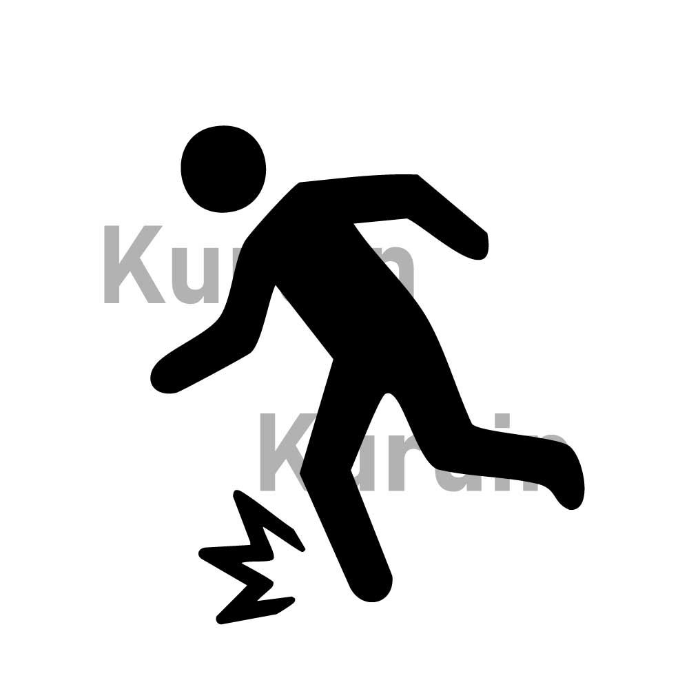 捻挫イラスト