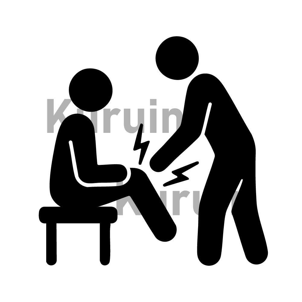 検査シーンイラスト